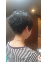 カットスタジオ アルバ(Cut Studio ALba)&nbsp;カッコいい大人女性刈り上げボブ♪