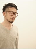 【志治幸佳】ビジネススタイル。スッキリツーブロックショート