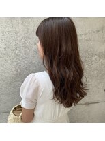 メーヴェ(Mowen) mowen 南堀江　チョコレートブラウン×ユル巻きミディアム