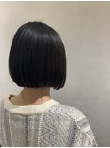 《地毛風ブラック×髪質改善トリートメント》#新宿#新宿三丁目