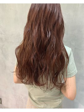 キチ(kichi.) [kichi.] ロングヘア×オレンジベージュ