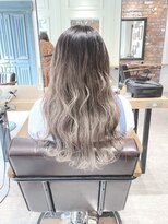 エイトタマプラ たまプラーザ店(EIGHT tamapla)&nbsp;【EIGHT渡辺】バレイヤージユ×ホワイトアッシュ