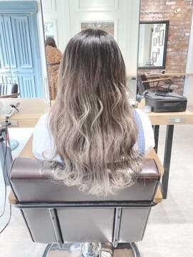 エイトタマプラ たまプラーザ店(EIGHT tamapla) 【EIGHT渡辺】バレイヤージユ×ホワイトアッシュ