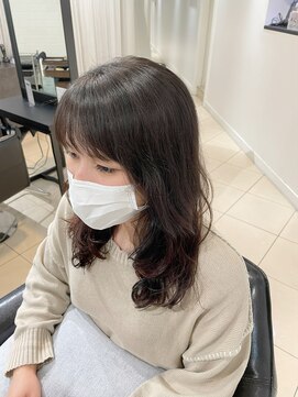 ラブクロムトーキョー オモテサンドウ(LOVECHROME OMOTESANDO) 上品☆パーマでつくる大きめカール　髪質改善