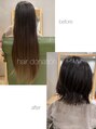 ヘアサロン ナノ(hair salon nano)&nbsp;オーダーが増えてるヘアドネーション。承っております！