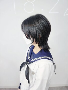 コヨミ(koyomi) ザクザク感と丸みが可愛いウルフスタイル10代/20代