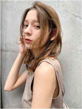 ロンド ロビン 栄(Lond robin) 【Lond robin】清水美冴 ツヤ髪/ココアベージュ/髪質改善