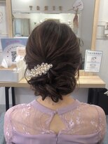 ファースト 祇園本店(first) 【ヘアセットサロンfrst】ふわっと下めのアップ♪