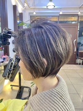 ヘアアーク(HAIR arc) ショートボブ#京成津田沼#大人ショートカット#奏の杜#京成大久保