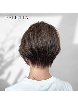 フェリシータBOB 【FELICITA】デザインカット×モードクールショート