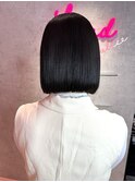 ボブー髪質改善ストレートー