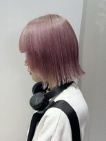 ポイントファイブバイソレイユ 小松店.5 by SOLEIL)&nbsp;【ブリーチカラー】【ボブ】【髪質改善】
