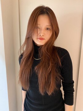 シー(thee) layer × orange brown