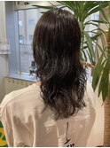 大人ウルフパーマ