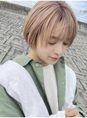 ハイトーンショート/小顔カット☆レイヤーショート◇20代30代