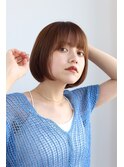 明るめボブ