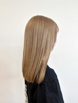 シロ ヘア(Shiro.)&nbsp;ｍｉｌｋ　ｔｅａ　ｂｅｉｇｅ