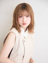 ララルーモ(LaＬaｒＯomo)&nbsp;ラフウェーブ×ミルクティーマロンベージュ