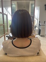 アドラーブル 長岡リップス旭岡店(adorable)&nbsp;大人可愛い小顔前下がりボブ×ナチュラルボブ×ミニボブ20代30代