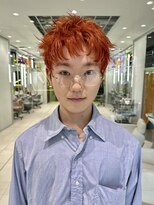 ノラ シンディ(NORA CYNDY)&nbsp;フェザーショート/アプリコットカラー/オレンジカラー