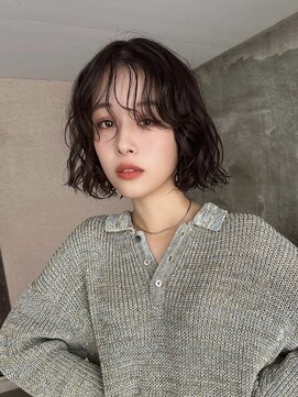 サンド 大阪梅田(sand) ＠hitoshi__sandレイヤーカット/オリーブベージュ