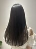【ダメージレス◎】カット+酸性ストレート+前処理+1stepトリートメント￥19000