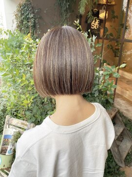 オネスト 八柱店(onest) ハイライト×ボブ/前髪/アンブレラカラー/こなれミディ/八柱