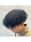 波巻きパーマ/マッシュ/ツーブロック/刈り上げ