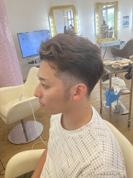 コワファースト 別府 ニュアンスフェードカット