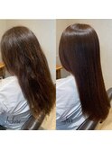 髪質改善ストレートビフォーアフター