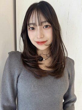 レイラバイアフロート 吉祥寺(Lila by afloat) レイヤーカット/ハッシュカット/顔まわりカット/韓国ヘア