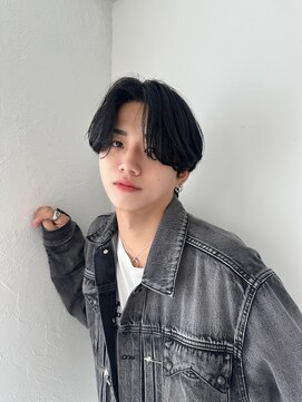 フリーラ 表参道(freera) 韓国ヘアセンター分けニュアンスパーマシャードーパーマツイスト