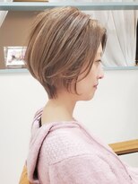 アイル(I'll)&nbsp;大人ショートボブハイライトピンクカラーミニボブ  20代30代40代