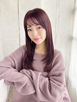 ナル 宇都宮(nalu)&nbsp;ツヤ感カラーのナチュラルワンカールスタイル