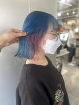 ホリー(HOLLY)&nbsp;ブルー×インナーピンク