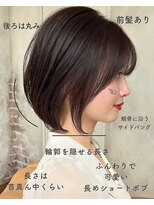 アフロート ルヴア(AFLOAT RUVUA)&nbsp;みねスタイル♪ 似合わせ ショート ボブ 30代 40代 小顔 新宿