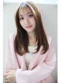 内巻きワンカールスタイル