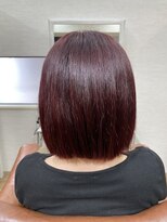 リーク(LEEK)&nbsp;ブリーチなしで作るボルドーカラー