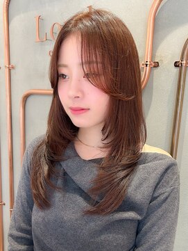 ロンド エスポワール 錦糸町(Lond espoir) ■ミニウルフレイヤーカット顔周り前髪韓国ショートボブ@