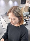 ルーツカラー　ベージュ