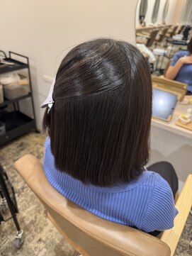 ユッカ 梅田(YUCCA) 【 YUCCA 】大人可愛い20代30代40代 ミディアム/切りっぱなし