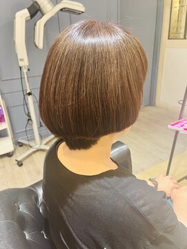 リザ ヘアー サロン 大谷 なんごう店(LIZA hair salon) 髪質改善ストレート×ショートボブ