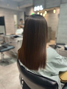 ソル 八王子(SOL) 大人女性の艶縮毛!30代に似合うヘアスタイル
