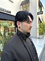 ステップボーンカット トーキョー(STEP BONE CUT TOKYO)&nbsp;【ステップボーンカット】センターパート/メンズカット/表参道