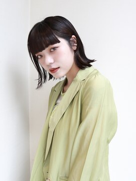 ニューヨークニューヨーク 守口店(NYNY) 大人可愛い/ボブ/前下がり/大阪美容室/暗髪/黒髪