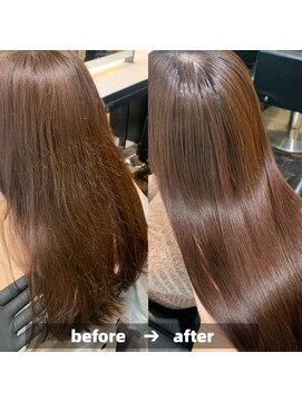 エノア 東京(ENORE) 縮毛矯正/ナチュラル/ストレート/モテ髪/艶髪/髪質改善