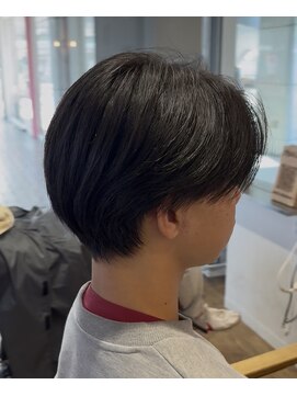 アメラボ 平針店(AmeLab) 毛流れ【センターパート】ナチュラル　刈り上げ無し　平針　清水