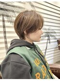 20代、30代ナチュラルショート/大人ショート/小顔ショート