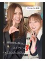 ビューティーアンドケアカロン(Beauty and Care CALON) ハイライトのダブルプロセスで仕上げたブルーベージュスタイル。
