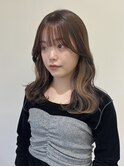 LEDライトで装着ポイントカラーエクステ